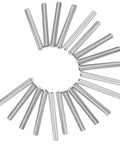 100 Pcs 304 Stainless Steel Cylindrical Dowel Pins 5x40mm Locating Pins For Machinery, Automotive, And Electronics Use
