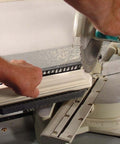 Yellow Crown Molding Cutting Jig With Protractor Four Easy Steps To Perfect Mitered Corners Eliminate Trial And Error Professional Grade Joints