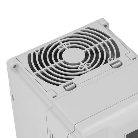 4KW Pro Grade Variable Frequency Drive VFD With Advanced Multi Stage Speed And Torque Control Motor Speed Controller For Single To Three Phase 220V 380V Applications Like Fans, Air Compressors, Pumps And Power Tools, top cooling fan cover