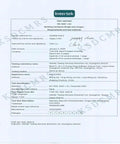 Test report for Top Shelf 4 Inch Matte Black Heavy Duty Stainless Steel Door Hinges With Non Removable Pin, 6 pages.