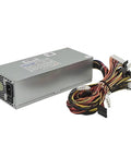 Beefy 600W High Efficiency Industrial Power Supply For 2U Server Racks PSU Max Output With Stable Power Delivery Durable Build Energy Saver Ideal For Enterprise And Home Lab Server Gear silver metal PSU with wiring