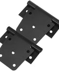 Beefy Heavy Duty Weld On Gate Hinges Three Point Five Inch Black Offset For Wood Gates Barn Doors Fences Authentic Outdoor Hardware