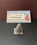 1/48 Scale A-4 Skyhawk Nose Section Resin Drop-In Upgrade for Hasegawa Model Kits, Unassembled and Unpainted view 