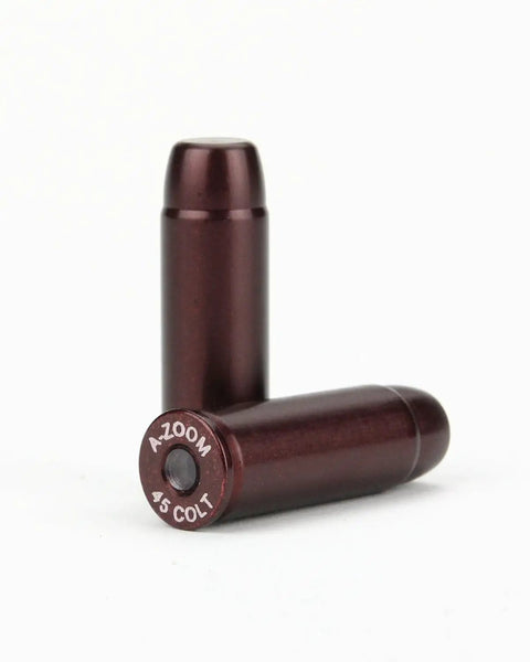 45 Colt Precision Snap Caps 6 Pack For Safe Dry Fire Practice And Training, Pro Grade Aluminum Construction, Reusable Dummy Cartridges