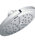 Chrome 7-Inch Shower Head With Immersion Rainshower Technology, Single Function High Pressure Rain, Self-Pressurizing Water Flow, Slick Finish