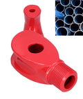 Red cast iron component for Cast Iron Manual Wire Pipe Bender For Bending Electric Conduit And PVC Pipes With 90 To 180 Degree fast forming.