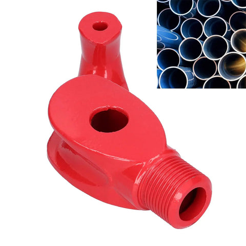 Red cast iron component for Cast Iron Manual Wire Pipe Bender For Bending Electric Conduit And PVC Pipes With 90 To 180 Degree fast forming.