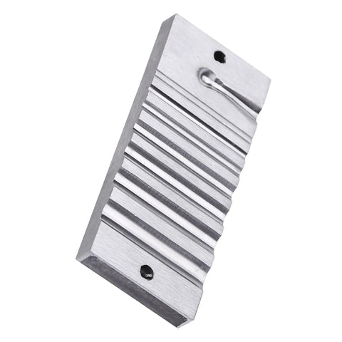 Swage Block For Jewelry Making And Metalworking, Heavy Duty Iron Forming Block with Channel Grooves for precise metal shaping.