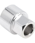 Beefy Pro Grade Crankset Installation And Removal Tool for M27 self extracting bolts, heat treated carbon steel, silver finish