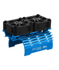 Dual 30mm RC Car Cooling Fans with Metal Heatsink, up to 28000 RPM, big heat dissipation for brushless motors, side view.