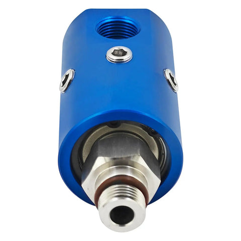 High Speed Rotary Joint 1116 670 463 Rotary Union For Deublin Built Rugged And Beefy OE Part Number 1116 670 463 blue metal threaded connector