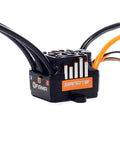 Close-up of 85A Brushless Smart ESC And 4000Kv Sensorless Motor Combo For RC Cars And Trucks, Plug And Play Telemetry Ready, High-Performance Power