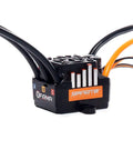Firma 85A Brushless Smart ESC And 3300Kv Sensorless Motor Combo For RC Cars And Trucks With Telemetry Ready System SPMXSEMC01 Black Housing