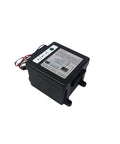 Side Load Trailer Breakaway Kit With 12V 5Ah Battery Built In Charger LED Charge Indicator Battery Box And Wiring For Electric Trailer Brakes Plug And Play Easy Install DOT Requirements, black battery box
