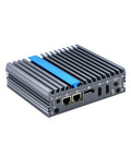 Built Like A Tank Fanless Industrial PC Featuring Intel Celeron J3710 Or J3160 with dual LAN and HDMI ports.