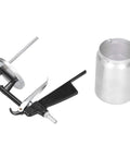 Heavy Duty Aluminum Alloy Paint Sprayer Gun For Automotive Repair And Home Decorating with aluminum cup and spray nozzle.