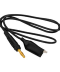 Black clamp wire for 110V Pulse Arc Jewelry Welder Kit For DIY Repairs 100W Spot Weld Machine Portable Aluminum Body Pro Grade