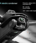 Close-up of FPV Drone With 1080P HD Camera And Obstacle Avoidance showcasing brushless motors and optical flow hover feature.