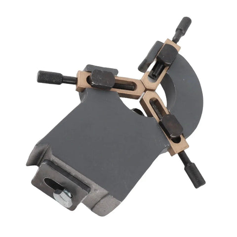 Pro Heavy Duty Rock Solid Lathe Steady Rest Wood Turning Support Mini Lathe Stabilizer precision crafted aluminum alloy close-up view.