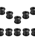 Beefy 10 Piece Double Chainring Bolts M8 Set for road mountain BMX bikes and MTB cranksets 7075 aluminum alloy construction