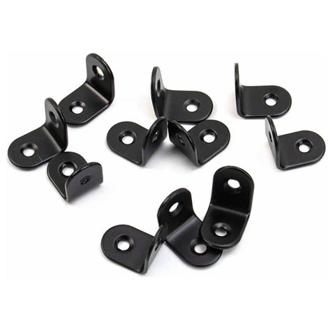 10 Pieces Right Angle L Shaped Corner Brackets For Wood Furniture Built To Last Stainless Steel Rust Resistant Heavy Duty Plate Fasteners