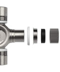 Exploded view of U Joint Kit 1350 SPL30 OSR Outside Snap Ring Non-Greaseable OE Replacement with 1.188 inch bearing cap.