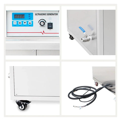 Premium Ultrasonic Cleaner Machine With Digital Timer For Automotive Fuel Injectors Carburetors Jazz Instruments And Small Parts Deep Cleaning Tank