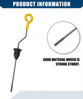 ATF Dipstick For Honda Civic 1992 2000 And Honda CR V 1997 2001 Del Sol 1993 1995 shown with yellow handle and sturdy material
