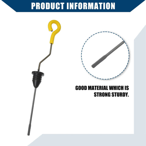ATF Dipstick For Honda Civic 1992 2000 And Honda CR V 1997 2001 Del Sol 1993 1995 shown with yellow handle and sturdy material