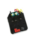60 Amp 21 Volt Brushless Lithium Angle Grinder Control Board, compact grey casing with connectors for variable speed control.