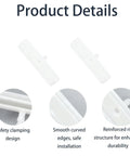 Fiat 500 500C Window Glass Run Channel Clip Kit products showing details of design and material for 2012 to 2018 models