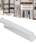 4 Pack Magnetic Touch Catch Latches for cabinets and drawers, push to open latch system with ABS damper, in front of wardrobe