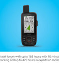 Rugged GPS Handheld With InReach Satellite Technology Two Way Messaging Interactive SOS And Detailed Mapping With A Three Inch Display