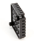Genuine OEM 3/8 Push Block 55418 Slick Fit Replacement Part For Commercial Food Machines Heavy Duty Safety Tool viewed from the side.