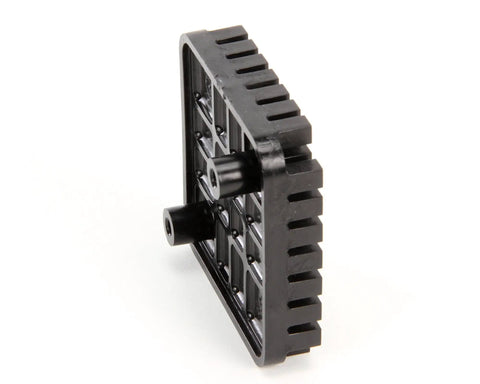 Genuine OEM 3/8 Push Block 55418 Slick Fit Replacement Part For Commercial Food Machines Heavy Duty Safety Tool viewed from the side.