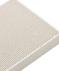 Close-up of Dope Honeycomb Ceramic Soldering Board for Jewelry Making, Heat Resistant Quartz Plate 13.7 x 9.7 x 1.3 cm