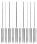 12-pack MACXCOIP SDS Plus rotary hammer drill bits set, 1/8-inch masonry bits for concrete, stone, brick and block