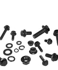 272 Piece Alloy Steel Flange Hex Bolts And Nuts Kit For Furniture Assembly With Corrosion Resistant Coated Finish Beefy Heavy Duty Fasteners