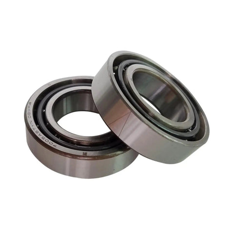 Top Shelf Angular Contact Ball Bearing Pair Grade P4 Precision Machine Tool Upgrade Designed For Heavy Workloads Delivers Dead Nuts Smooth Motion Built Rock Solid For Long Shop Floor Life