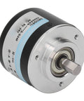 Side view of Beefy Two Phase Incremental Rotary Encoder With PNP Output DC 5 To 24 Volt Lightweight 50 Millimeter Outer Diameter