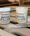 White Wood Filler For Grain And Surfaces, 8 Oz, Stainable, Tintable, Sandable, Zero Waste, Non Toxic, Made In USA, DIY Friendly