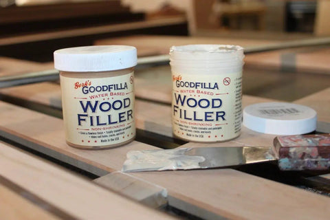 White Wood Filler For Grain And Surfaces, 8 Oz, Stainable, Tintable, Sandable, Zero Waste, Non Toxic, Made In USA, DIY Friendly
