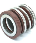 High Performance Bnytuiopa Mechanical Seal With Viton Fits 28mm Shaft For Corrosion Resistant Water Pumps Up To 250 Celsius And Heavy Duty Centrifugal Pump Jobs, featuring rubber and metal components.