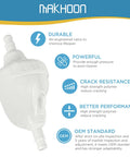 G52 Backup Valve Replacement For Polaris Pool Cleaners with crack-resistant polymer and durability details
