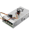 200A Peak DC Motor Controller For 12V To 48V Systems With Reversible Forward Reverse Control High Current Regulator Brushed DC Motor Driver Module Industrial Potentiometer, metal case with wiring and knob