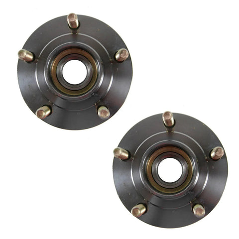 Two Piece Rear Wheel Bearing And Hub Assembly Set For Mitsubishi Lancer 2004-2006 And Outlander 2003-2006, top view