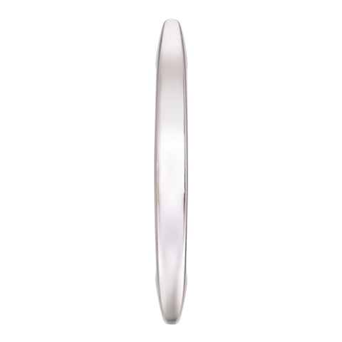 Side view of Polished Chrome Cabinet Pull 3 Inch Center To Center Contemporary Drawer Handle For Cabinets And Furniture Everyday Heritage Style