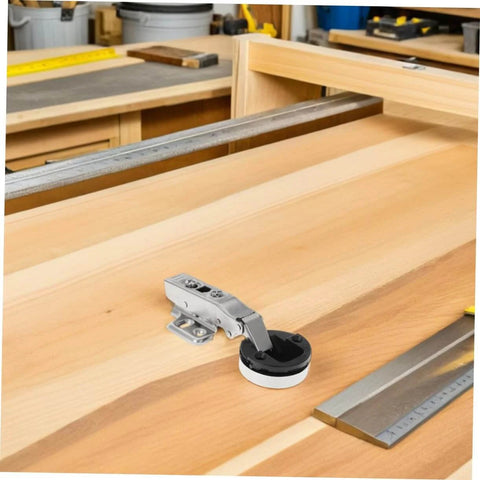 Three Pack Hydraulic Damping Cabinet Hinges With Soft Close For Kitchen And Shower Cabinets Heavy Duty Glass Door Displays Smooth Quiet Operation And Easy Installation By Lurrose shown on a wooden surface.