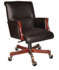 Office chair with eight pack two inch ball caster wheels with swivel stem in antique brass for furniture chairs sofas and cabinets.