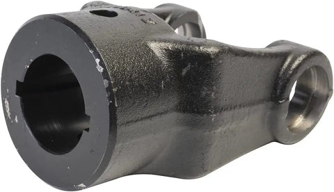 Genuine Replacement U Joint Yoke With 1-1/2 Bore For Hd210r 4 Batwing And Lawn Mower Cutters Plus Tractor Attachments, black steel